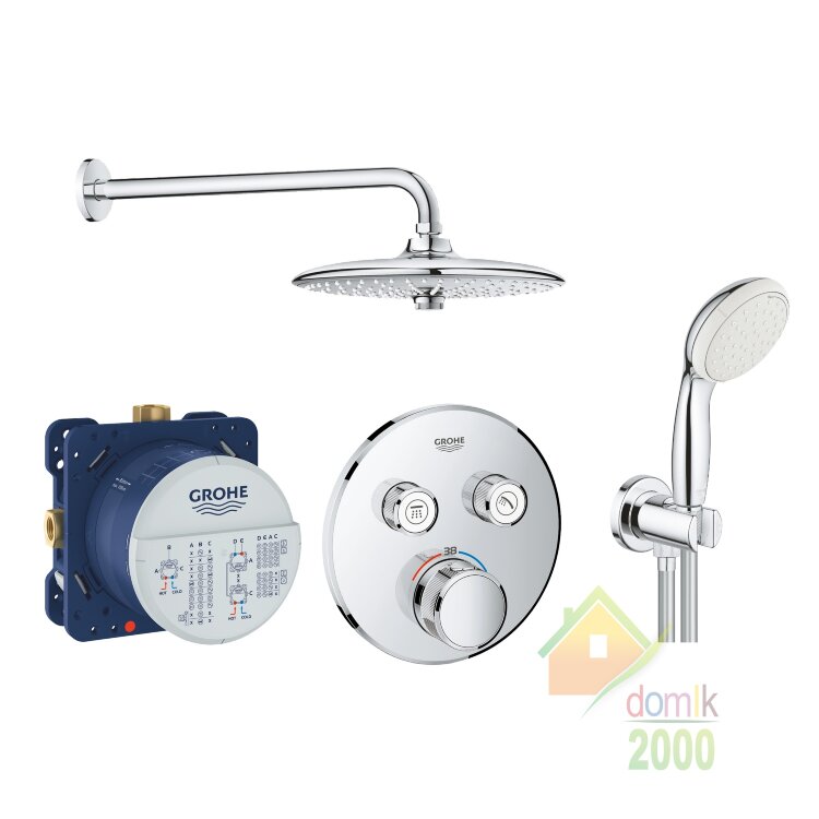 SmartControl GROHE Набор скрытого монтажа 35600000,29119000,26458000,26406001