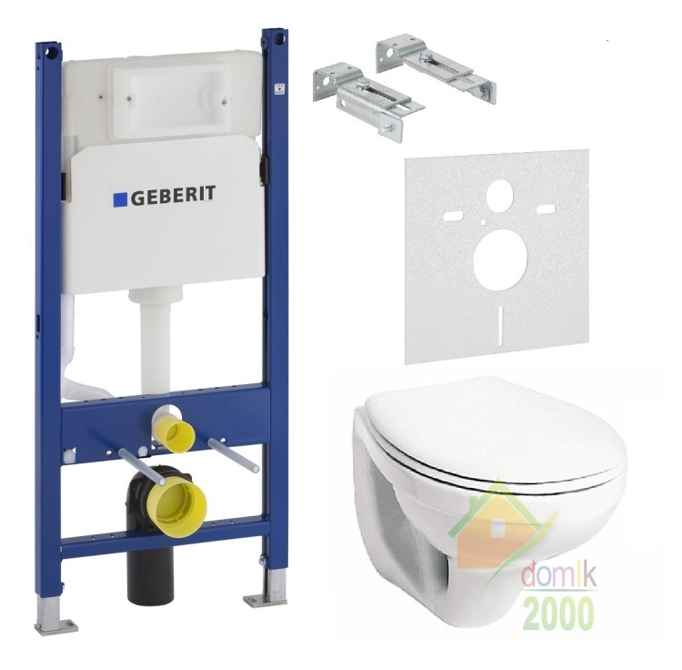 Комплект: IDOL унитаз подвесной, сидение с микролифтом, инсталляция Geberit Duofix Delta