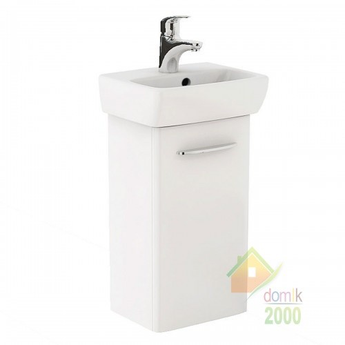 NOVA PRO комплект: умывальник 45 cм + шкафчик белый глянец