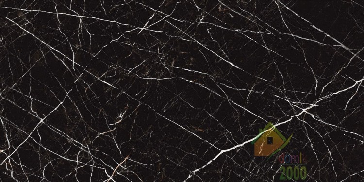 Керамогранит Керамика будущего Пьетра черный 1200x600 MR (2,16)