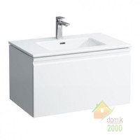 PRO S комплект тумба+умывальник 60*50см (цвет белый глянцевый)