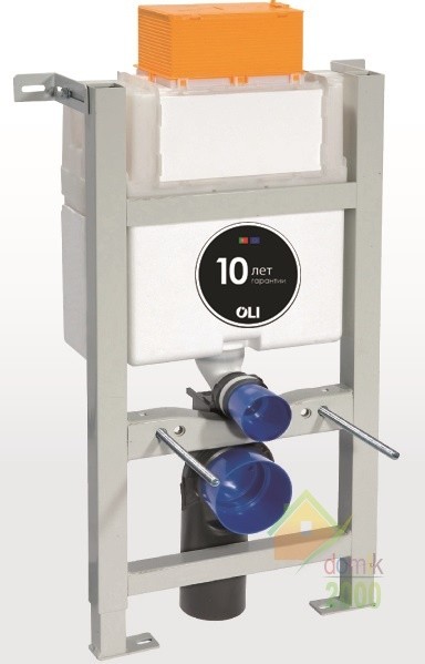 Expert Evo 820 Инсталляция для унитаза, механическая, установка панели сверху