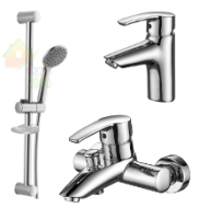 Набор смесителей для ванны IMPRESE Horak 0510170670