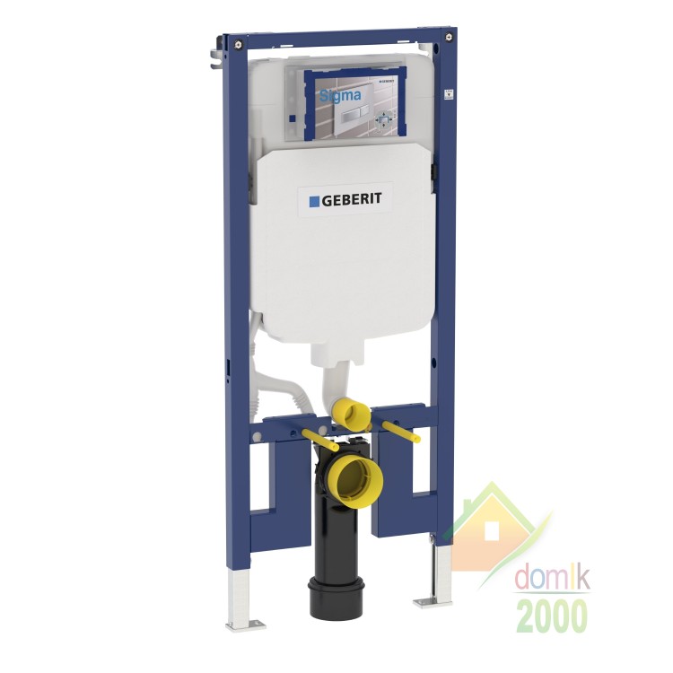 DUOFIX монтажный элемент для подвесного унитаза, 114 cм, со смывным бачком скрытого монтажа Sigma 8 cм