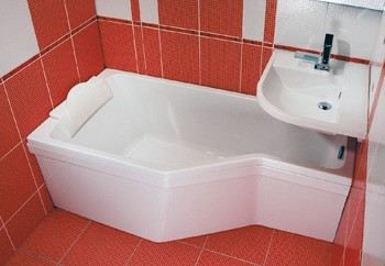 Ванна BeHappy 160x75 левая