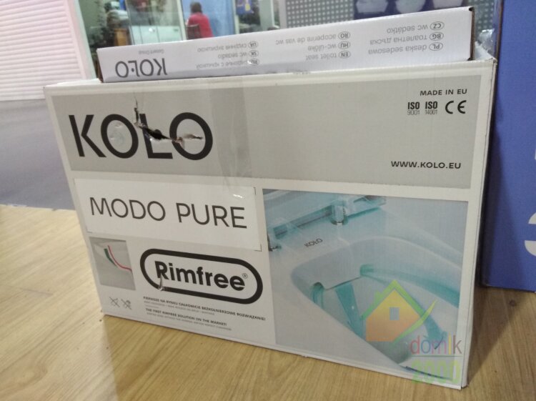 MODO PURE Rimfree унитаз подвесной (пол.)Модель L33123000Производитель  KOLO ПольшаСерия    MODO PURE