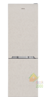 Холодильник двухдверный с нижним расположением морозильной камеры No Frost ELEC VF 373 EB мрамор беж									