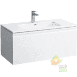 PRO S тумба с умывальником 80*61*50см, цвет белый глянец