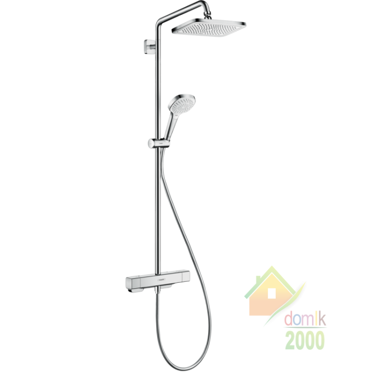 27687000 Croma E Showerpipe 280 1jet Душевая система д/ванни