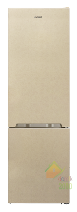 Холодильник двухдверный с нижним расположением морозильной камеры No Frost VF 384 EB Мраморный бежевый