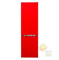 Холодильник двухдверный с нижним расположением морозильной камеры No FrostVF 384 ER Красный