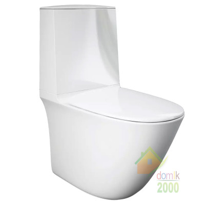 унитаз-компакт Rak ceramics SENWC1146AWHA+SENWT1800AWHA+SENSC3901WH RAK SENSATION Компакт, 