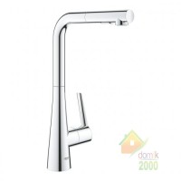 Essence Смеситель для кухни однорычажный, DN 15, цв. supersteel