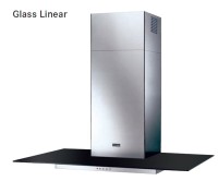 Вытяжка кухонная Franke GLASS LINEAR 60 см (нержавеющая сталь/черное стекло)
