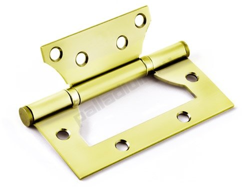 Петля накладная 2BB-100 PB латунь Палладиум