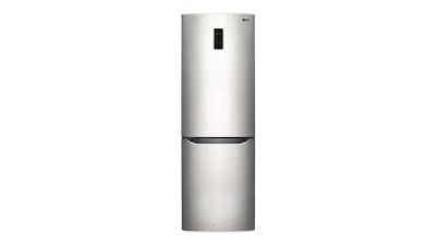 Холодильник LG GA-B379SMQA холодильник, 271л, 2-камерный, генератор льда, 59.5x64.3x173.7см, серебристый