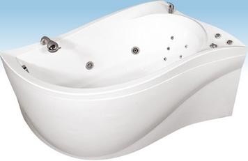 Triton Nikol 157x103 L Левая (гидромассаж)