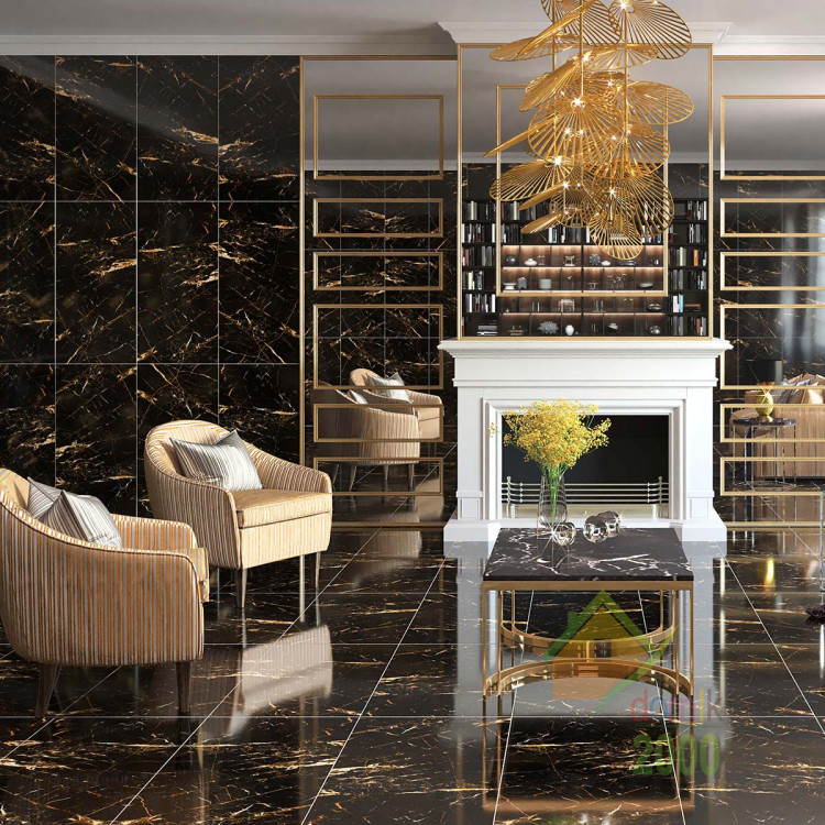 Керамогранит GOLDEN BLACK Megagres Акция!