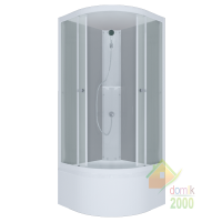 ДК Вирго (Эко-Графит) 900*900*2270 мм