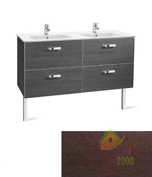 VICTORIA BASIC тумба с умывальником 120см, цвет кедр